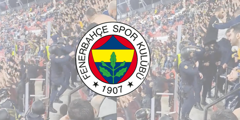 Fenerbahçe-Sevilla Maçında İspanyol Polisi Türk Taraftarlara Müdahale Etti!