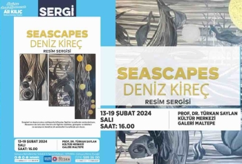 Deniz Kireç'in 'Seascapes II' Sergisi Açıldı! 