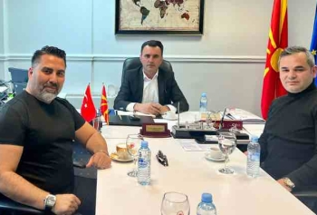 Murat Hançer Kuzey Makedonya Başbakanlık Müsteşarı Muhittin Kahveci'yi Ziyaret Etti!