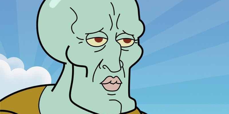 Spongebob Squarepants'ten Handsome Squidward Nasıl Çizilir