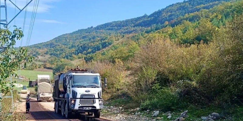 Sinop’ta 257 kilometre yol asfaltla buluştu
