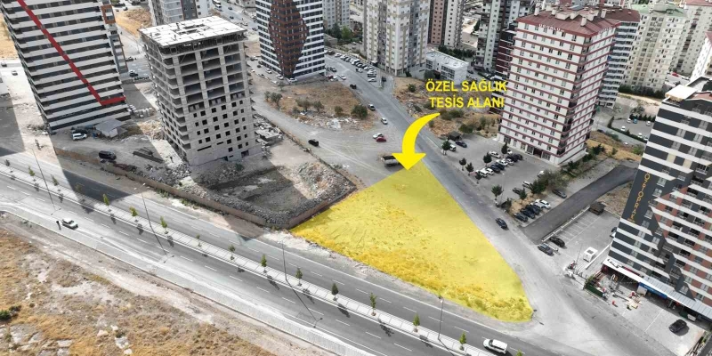 Talas’ta otel, sağlık tesisi ve ticari alanlar için geri sayım