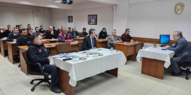 Samsun’da afet müdahale planı toplantıları