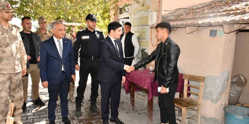Aralık Kaymakamı Gülnar, esnaf ve vatandaşların taleplerini dinledi