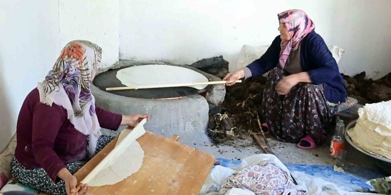 Yozgat’ta imece geleneği ile kış hazırlığı devam ediyor