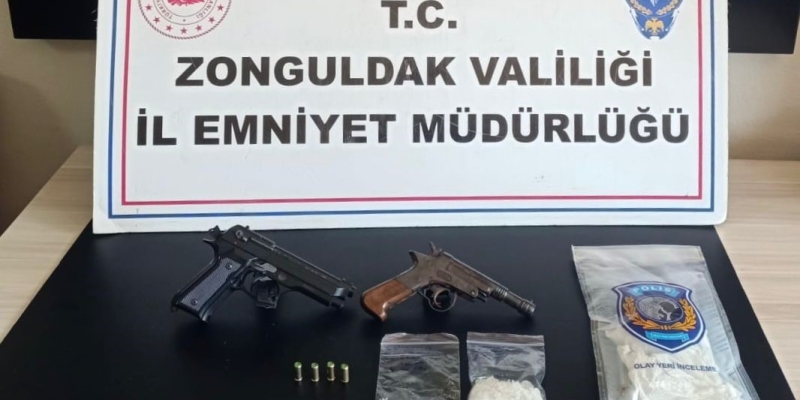 Zonguldak’ta uyuşturucu operasyonunda 1 kişi tutuklandı
