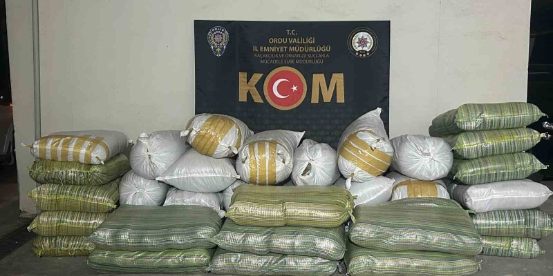 Ordu’da kaçakçılık operasyonu