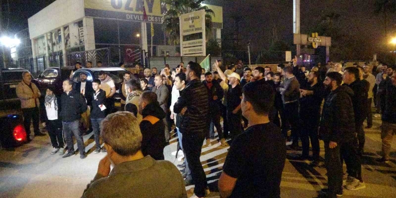 Adana’da ABD konsolosluğu önünde İsrail protestosu