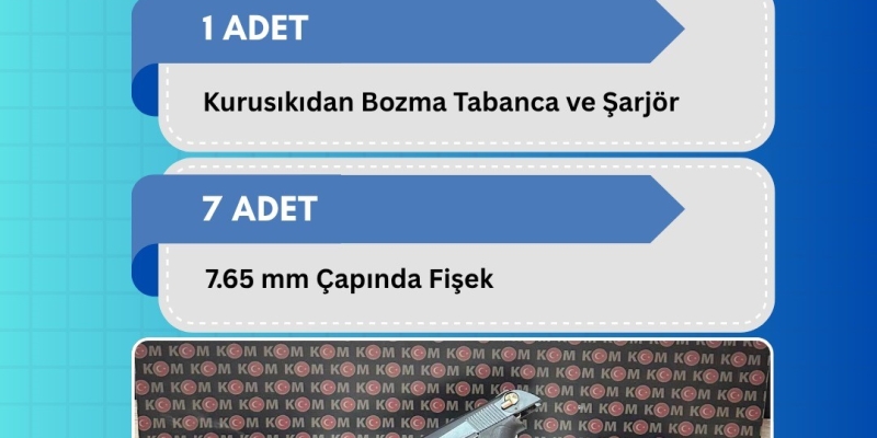 Bingöl’de ruhsatsız silah ve tüfekler ele geçirildi