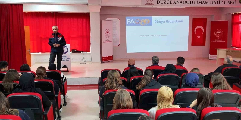 Dünya Gıda Günü’nde öğrencilere daha iyi gıda, daha iyi gelecek eğitimi