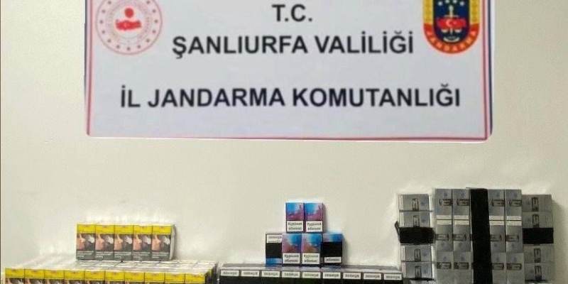 Şanlıurfa’da kaçakçılık operasyonu