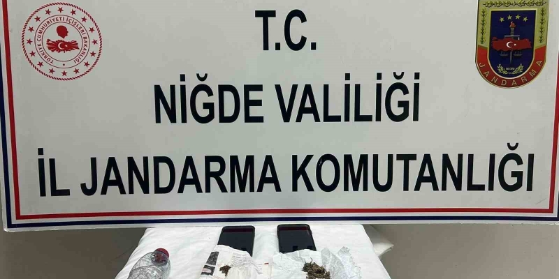 Niğde’de uyuşturucu operasyonu: 3 şüpheli yakalandı