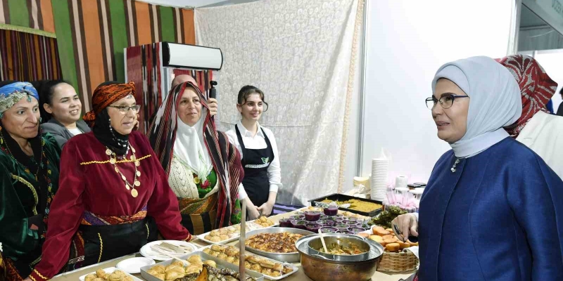 Emine Erdoğan, 5. Rize Gastronomi Günleri’ne katıldı: "Bu anlamlı buluşma, Rize’nin kültürel hafızasını da geleceğe taşıyan bir adım"