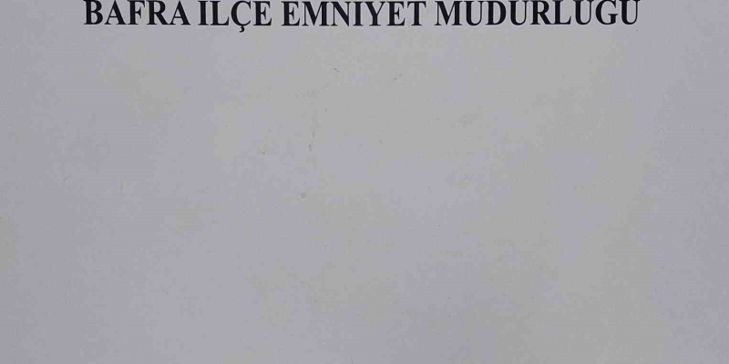 Bafra’da düğünde havaya ateş açan şahsa gözaltı