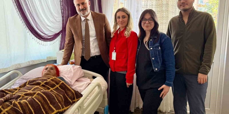 Akşehir’de evde sağlık hizmetine gönül dokunuşu