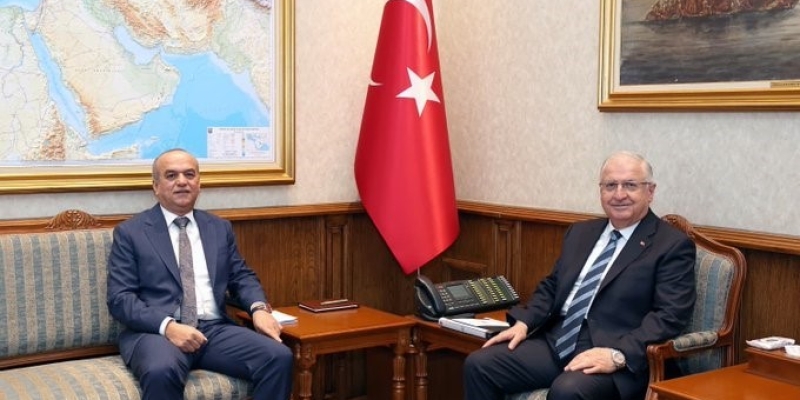 Bakan Güler Tacikistan’ın Ankara Büyükelçisi İmomi’yi kabul etti