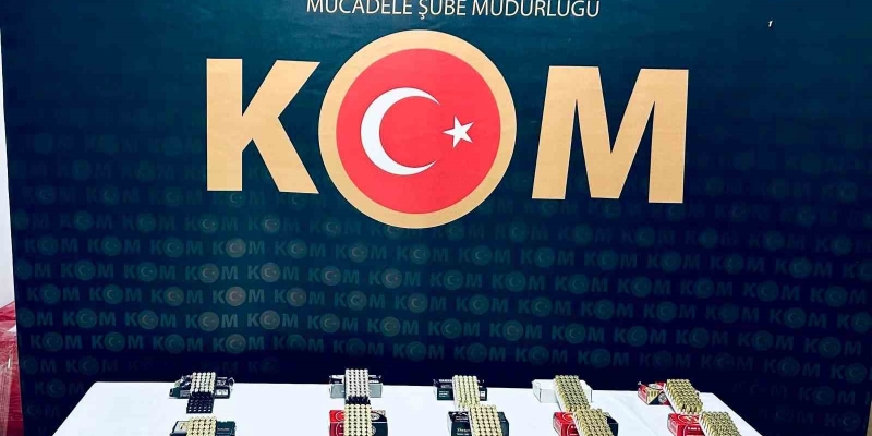 Karabük’te silah operasyonu: 4 tabanca ve yüzlerce fişek ele geçirildi