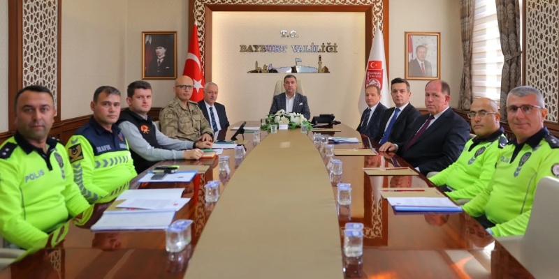 Karayollarında Trafik Güvenliği Toplantısı yapıldı