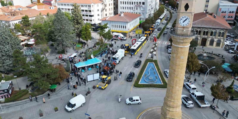 Çorum Belediyesi araç filosunu 116 milyon TL’lik yatırımla güçlendirdi