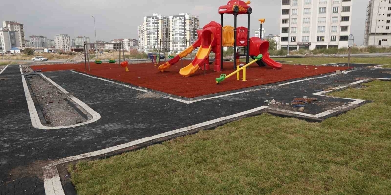 Parkların belediyesi Melikgazi’den 5 yeni park daha ilçeye kazandırılıyor