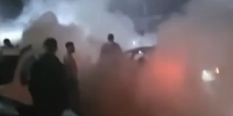 Samsun’da drift atarak lastik yakan sürücüye 11 bin 122 TL ceza