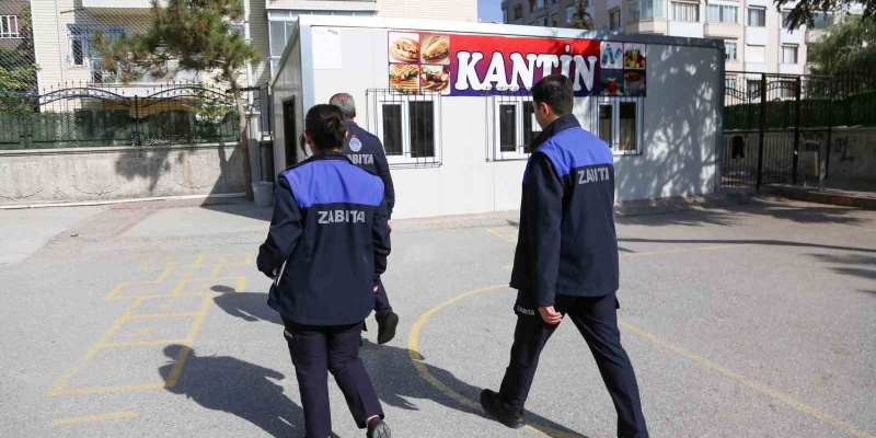Meram’da okul kantinlerine sıkı denetim