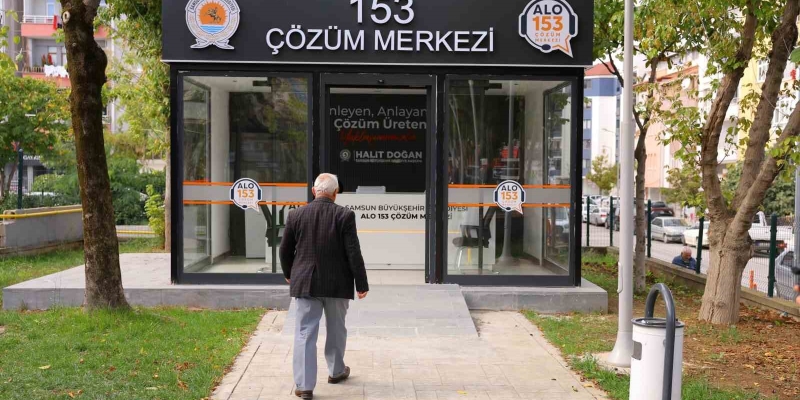 Bafra’da 153 Çözüm Merkezi açıldı
