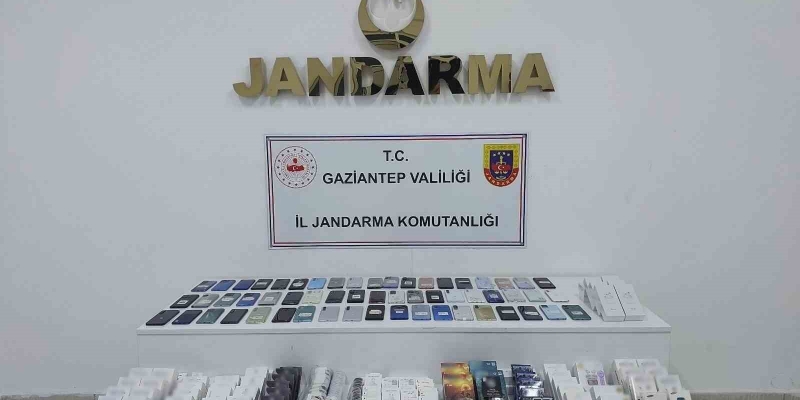 Gaziantep’te 1,9 milyon TL değerinde kaçak elektronik ürün ele geçirildi: 1 gözaltı
