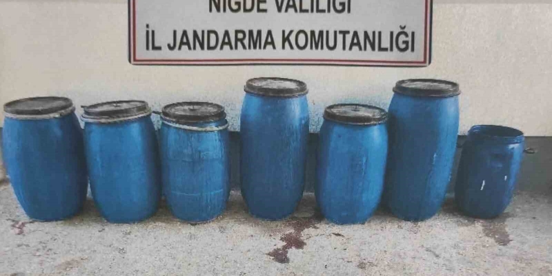 Niğde’de 920 litre sahte şarap ele geçirildi
