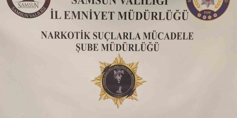 Samsun’da narkotik operasyonu: Silah ve uyuşturucu ele geçirildi