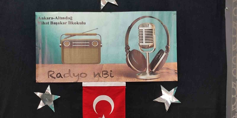 Ankara’nın ilk okul radyosunda programları minikler hazırlıyor