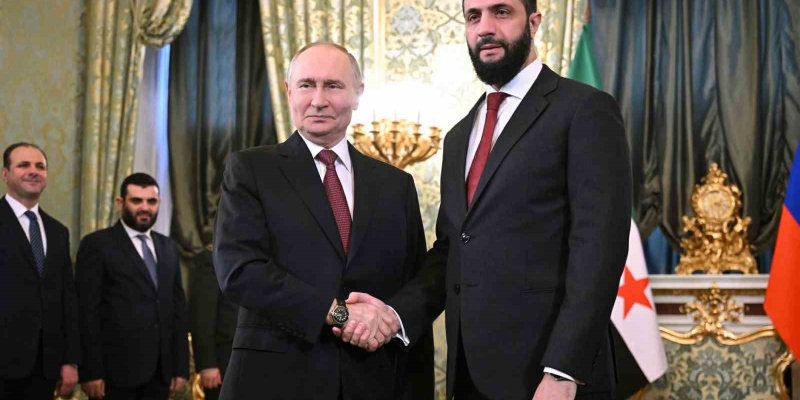 Putin, Moskova’da Şara ile görüştü