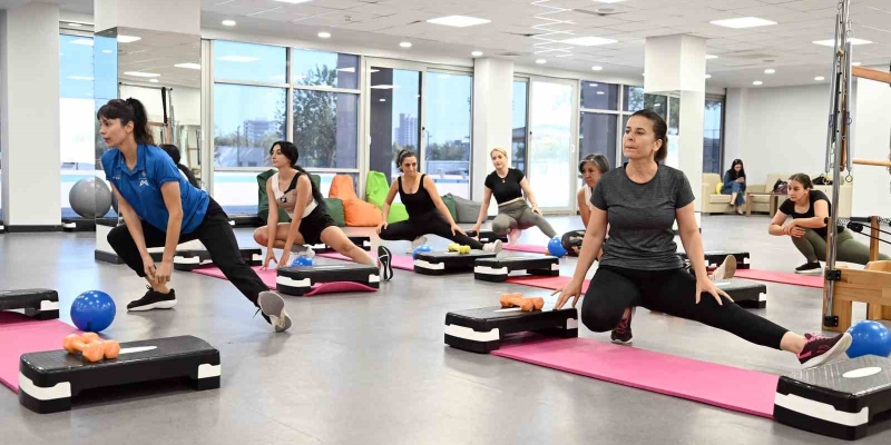 Mersin’de kadınlara ücretsiz pilates desteği