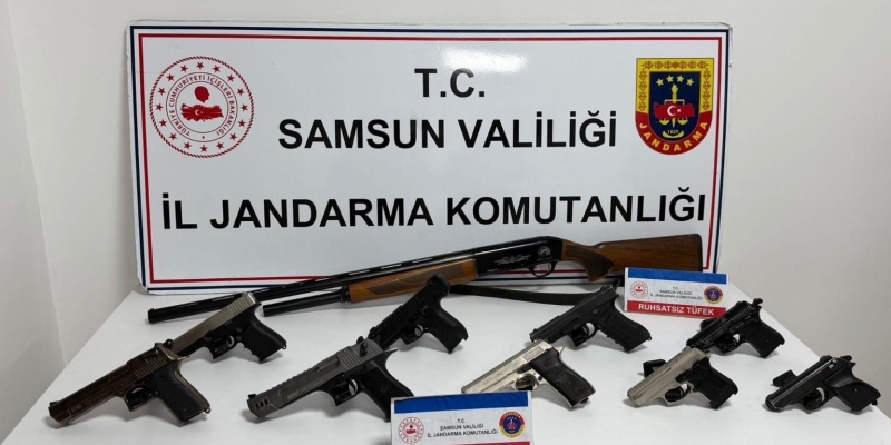 Sosyal medyada silahla havaya ateş ettikleri tespit edilen 10 kişi yakalandı