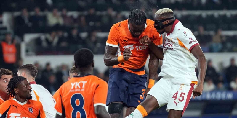 Galatasaray’dan Başakşehir’e karşı ligde üst üste 7. galibiyet
