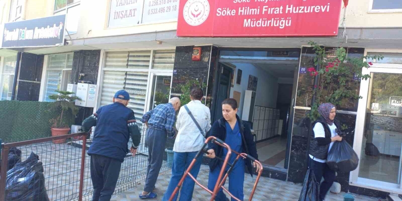 Söke Hilmi Fırat Huzurevi 23 yıl sonra yeni binasına taşındı