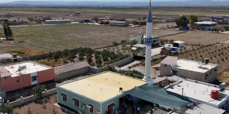 Hatay’da depremin ardından 104. cami ibadete açıldı