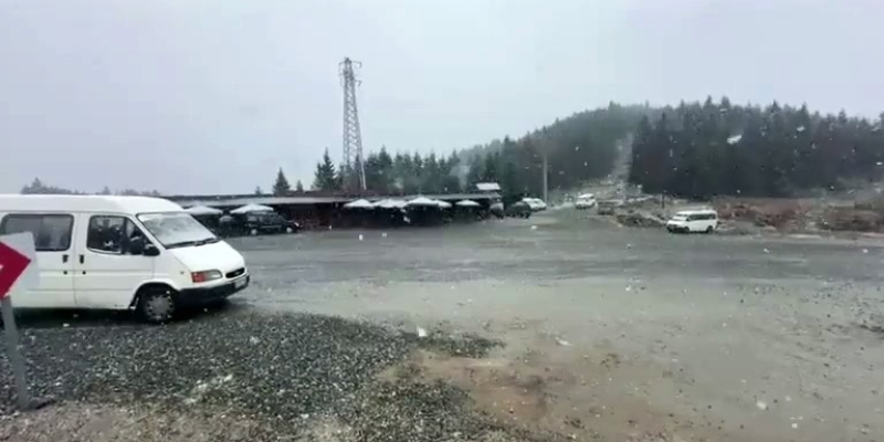 Ordu’nun yükseklerine mevsimin ilk karı düştü
