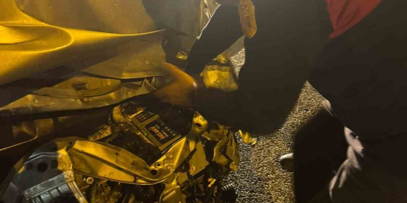 Osmaniye’de otomobil takla attı: 1 yaralı