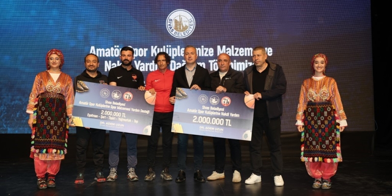 Sivas Belediyesi’den amatör spora 4 milyon TL’lik destek