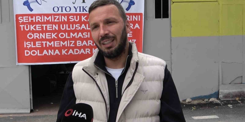 Bursa’da duyarlı işletmeciden örnek davranış: "Barajlar dolmadan dükkanı açmayacağım"