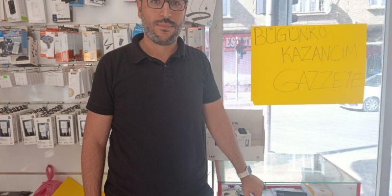 Esnaftan Gazze’ye anlamlı destek
