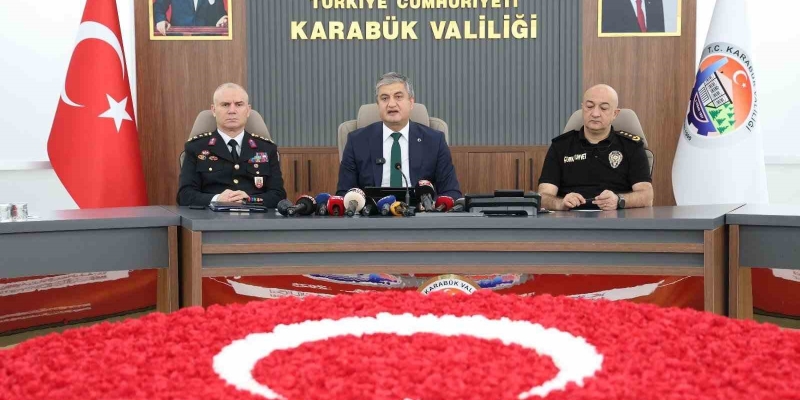 Karabük’te Eylül ayı güvenlik değerlendirme toplantısı yapıldı