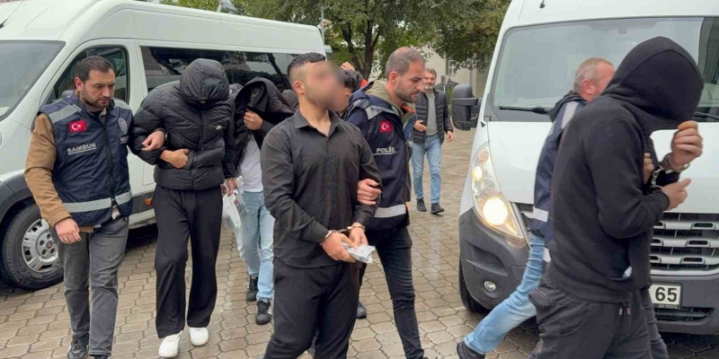 Samsun’da narkotik ekiplerinden peş peşe operasyon