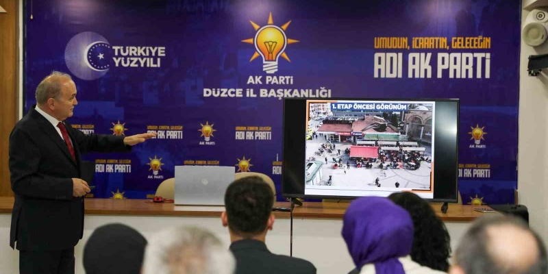 Başkan Özlü "Düzce’ye iki güzel eser kazandırıyoruz"