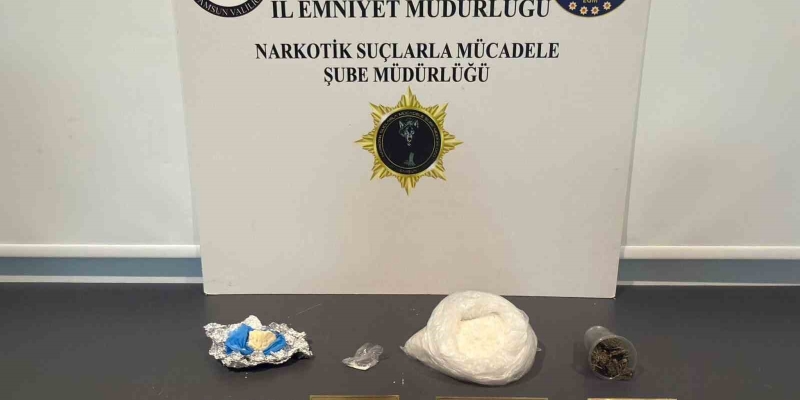 Samsun’un 4 ilçede eş zamanlı uyuşturucu operasyonu: 9 gözaltı