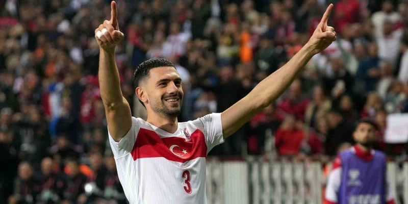 Merih Demiral’dan Gürcistan maçında 2 gol