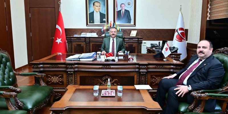 Başkan Hamamcı Vali Aksoy’a projeler hakkında bilgi verdi
