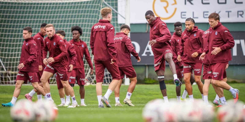 Trabzonspor Çaykur Rizespor maçı hazırlıklarını sürdürdü