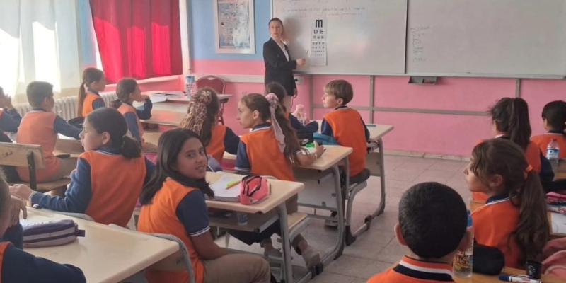 Öğrencilere göz taraması yapıldı